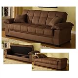 Sage Serta Dream Convertible (Umber) (38.6"H x 94.5"W x 40.9"D)