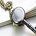 Amjimshop Bronze Lovely Vintage Key Design Quartz Key Women Necklace Gift Pocket Watch