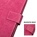 iPhone 6 Plus Case, iPhone 6s Plus Case, ULAK PU Leather Magnet Wallet Credit Card Holder Flip Case Cover with Built-in 9 Card Slots for Apple iPhone 6 Plus/iPhone 6s Plus 5.5 inch (Rose Red)