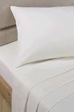 Kitchen & Housewares : Flannelette Ivory Super King Size Flat Sheet