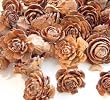 Rina's Garden Cedar Wood Rose Flowers (Cones) - 1/2 LB. Bulk