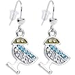 Crystal Margarita Dangle Fishhook Earrings