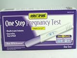 Select Brands One Step Pregnancy Test (1 Test) product details