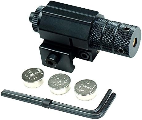 Chinoook Tactical Red Laser Beam Dot Sight Scope for Gun Rifle Pistol Picatinny Mount