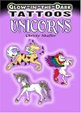 Glow-in-the-Dark Tattoos Unicorns (Dover Tattoos)