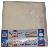 12''x12'' WHITE COTTON WIPING CLOTH 24-COUNT SET