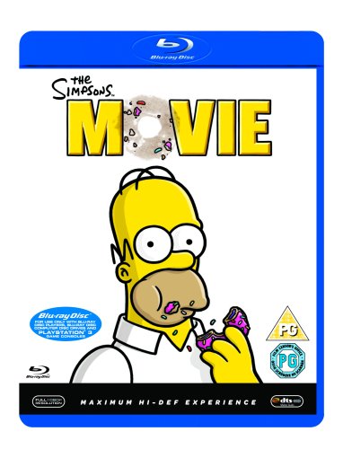 Childrens Toyshop  DVD : The Simpsons Movie [Blu-ray] [2007]
