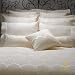 California King/Cal.king/Oversize Duvet Cover-110X100''-"Sienna" Pintuck Scroll Collection