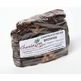 6 Raw Organic Chocolate Pecan Brownies