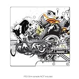 Protective Decal Skin Sticker for Playstation PS3 SLIM case cover ps3SLM-212