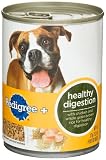 Pedigree + Healthy Digestion Ground Entree Food for Dogs, 13.22-Ounce Cans (Pack of 24)
