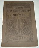 Sacred Duets, Trios, and Quartets for Female Voices