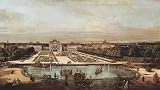Canaletto (I) (View of Munich, Schloss Nymphenburg, from the west) Art Poster Print - 11 X 17