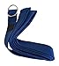 Exercise Straps for Stretching - Blue 10 Foot Yoga Straps - From Clever Yoga