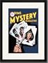 Black Framed/Matted Print 17x23, Dead Man's Hand