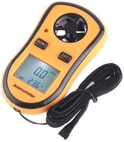 Digital Anemometer Air Wind Speed Scale Gauge Meter Thermometer GM8908