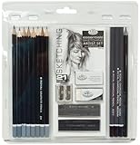 Royal & Langnickel Essentials Sketching Pencil Set, 21-Piece