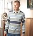 Blue Harbour Heritage Cotton Rich Block Stripe Rugby Shirt