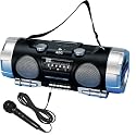 Ghettoblaster Radio CD MP3 AEG SRR 4317 bl +Mikrofon