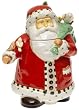 Gibson Santa with Friends 10 1/4" Cookie Jar