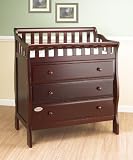 Orbelle Changing Station Cherry 3 Drawers --