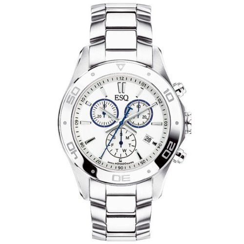 ESQ by Movado Men's 7301330 Aston Chronograph Stainless-Steel Bracelet Watch