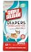 Simple Solution Disposable Diapers, Small, 12-Count