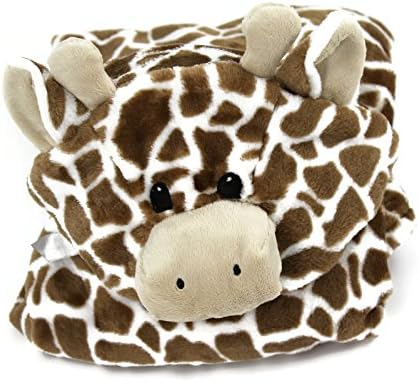 Hooded Baby Blanket-Giraffe