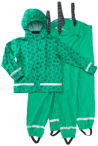 Green Cotton Kinder Regenanzug 1560030801, TAM, Gr. 140, Gr&uuml;n (Green) Preisvergleich
