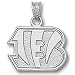 Cincinnati Bengals NFL B 1/2 Pendant (Silver)