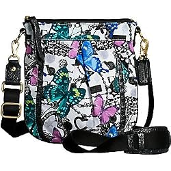 Coach Limited Edition Parker Magic Butterfly Swingpack Crossbody Messenger Bag Purse 42603