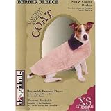 COAT DD BERBER FLEECE PINK LARGE