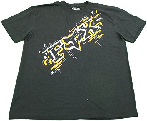 Fox Racing Boys Schematica Short Sleeve T-Shirt Black
