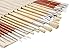 Set of 24 Oil & Acrylic Art Paint Brushes Set with Canvas Roll-Up Storage Wrap Bag