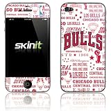 Skinit Chicago Bulls Historic Blast Vinyl Skin for Apple iPhone 4 / 4S