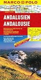 Spanien - 1:300000: MARCO POLO Regionalkarte Andalusien 1 : 300 000: Mit landschaftlich sch&ouml;nen Strecken und Sehensw&uuml;rdigkeiten / &Uuml;bersichtskarte zum .. - Ortsregister, 6 Citypl&auml;ne: TEIL 7/8 - Mairdumont