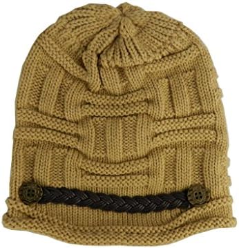 Senchanting(TM) Women Lady Beanie Winter Warm Knit Wool Beanie Hat Crochet Cap