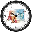 Miguel Cervantes - Don Quixote Wall Clock by WatchBuddy Timepieces (Hunter Green Frame)