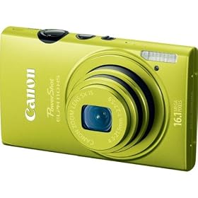 Digital Point & Shoot-Canon ELPH 110 HS 16.1MP Digital Camera With 5x Optical Zoom-Lime Green