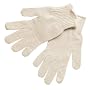 Memphis Natural Cotton Poly String Knit Gloves - M