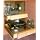 Shelf On Wheels Expandable Pull-Out Kitchen Cabinet Shelf, Wood