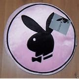 Playboy Pink Round Cushion