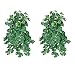 TWO 36" Ivy / Pothos / Variegated Ivy Mixed Artificial Hanging Bushes