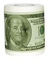 Papier Toilette "100 Dollars"