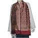 Scarves for Teens Brocade Silk Fashion Accessory 22 x 72 inches (ssb047)