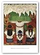 Flower Festival, Feast of Santa Anita, 1931 by Diego Rivera 10.5"x8.5" Art Print Poster