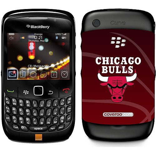 Coveroo Chicago Bulls Blackberry Curve8520 Case