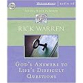 God's Answers to Life's Difficult Questions (A Six-session Video-based Study for Groups or Individuals) (Living With Purpose) (Unabridged) (Compact Disc)