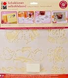 Marabu 027400010 - Schablone selbstklebend Just married A5