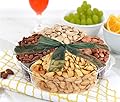 The Nutsnacker Delicious Roasted Healthy Nuts Gift Box Basket Tray (1 Lb)